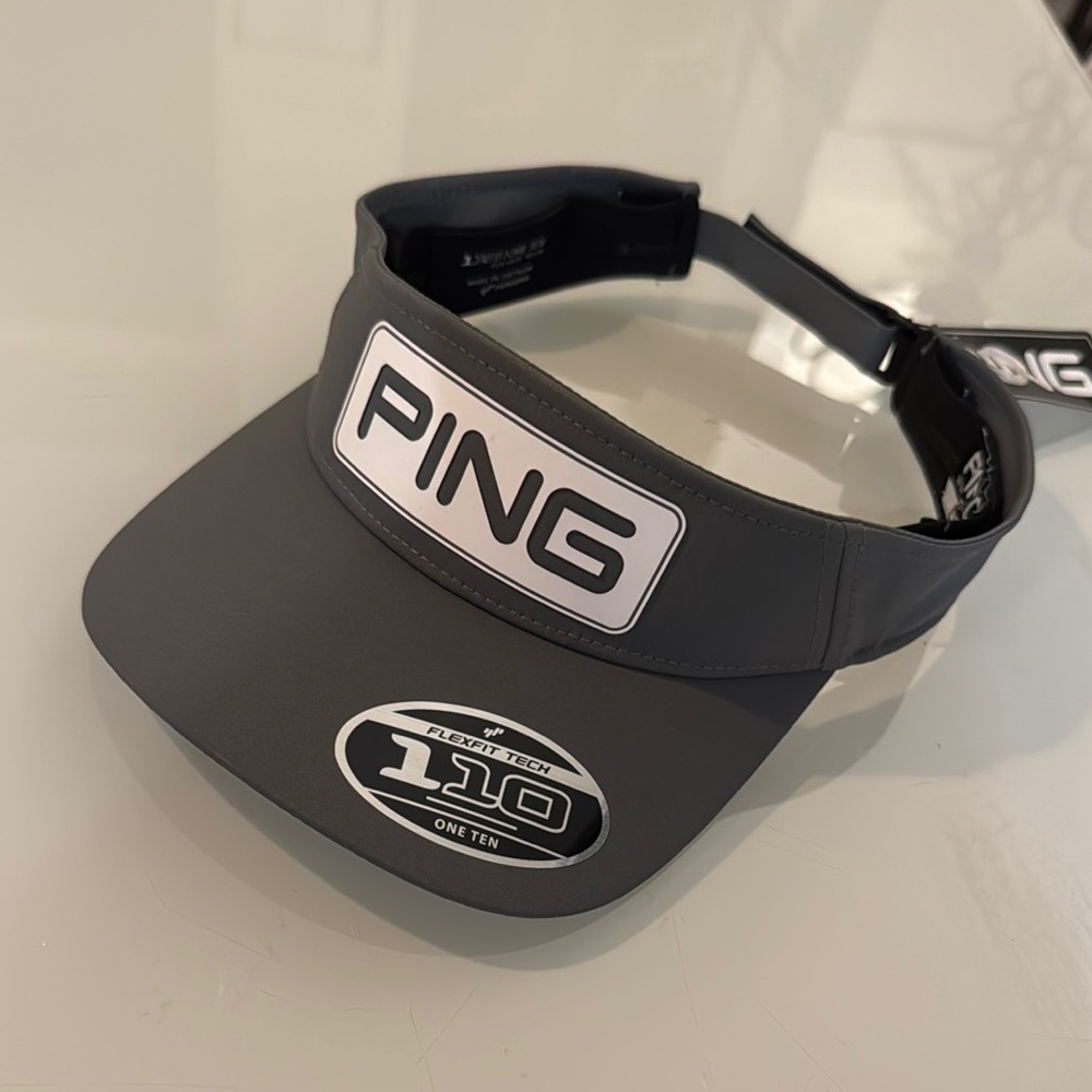 PING Dark Gray Golf Visor